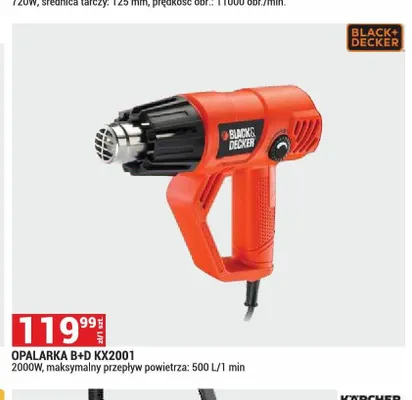 Opalarka Black+Decker promocja w Merkury Market