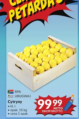 Cytryny świeże promocja w Makro