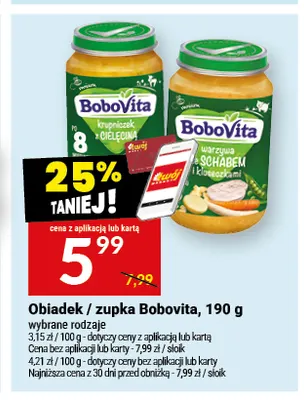 Obiadek zupka BoboVita promocja w Twój Market