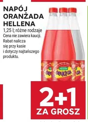 Napój Oranżada Hellena promocja w Stokrotka