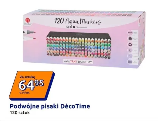 Podwójne pisaki promocja w Action