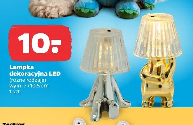 Lampka dekoracyjna LED promocja w Netto