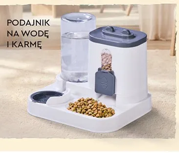 Podajnik na wodę i karmę ACTIV PET promocja w Biedronka