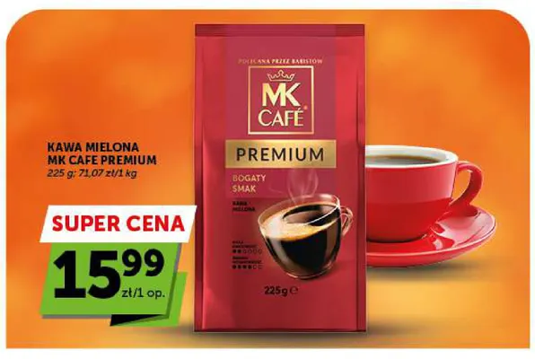 Kawa mielona MK Café Premium promocja w Euro Sklep