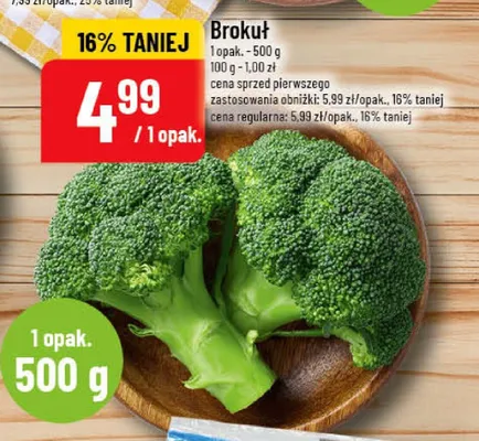 Brokuł promocja w POLOmarket
