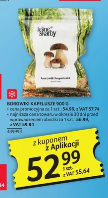 Borowiki kapelusze Leśne Skarby promocja w Selgros