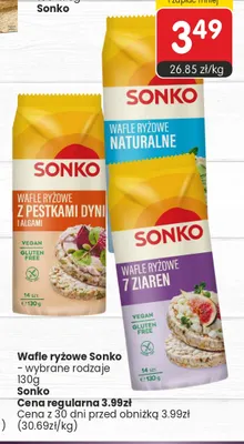 Wafle ryżowe Sonko 7 Ziaren promocja w Market Point