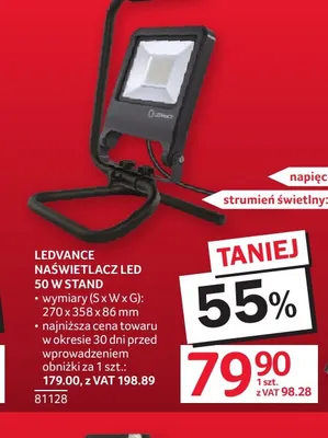 Naświetlacz LED Stand Ledvance promocja w Selgros