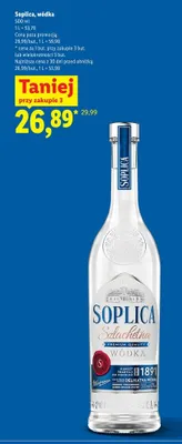 Wódka Soplica promocja w Lidl