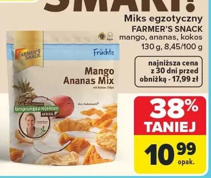 Mango Ananas Mix promocja w Carrefour Market
