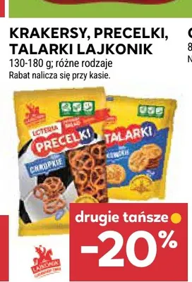 Krakersy Lajkonik promocja w Stokrotka
