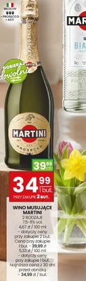 Wino musujące Martini promocja w Twój Market