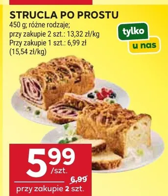 Strucla po prostu promocja w Stokrotka