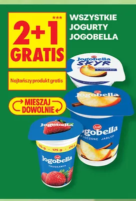 Jogurty Jogobella promocja w Biedronka