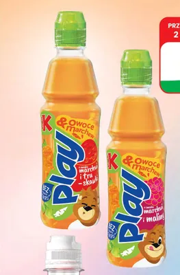 Napój niegazowany Kubuś Play 2 rodzaje promocja w Dino