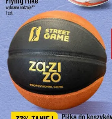 Piłka do koszykówki ZaZiZo promocja w POLOmarket