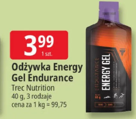 Żel energetyczny Energy Gel Endurance Trec Nutrition — wariant 3 promocja w Leclerc
