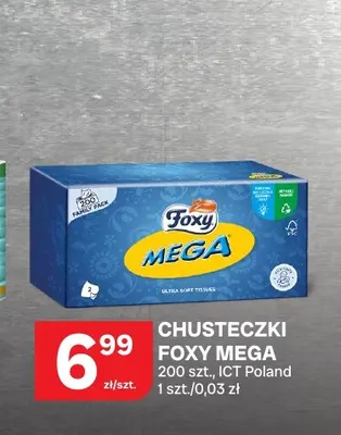 Chusteczki Foxy Mega promocja w Chorten