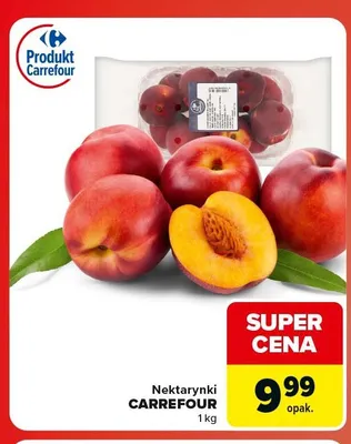 Nektarynki Carrefour promocja w Carrefour Market