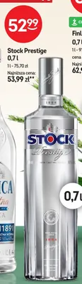 Wódka Stock Prestige promocja w Żabka