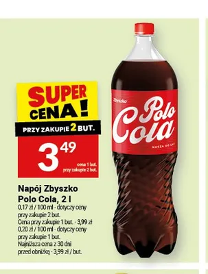 Napój Zbyszko Polo Cola promocja w Twój Market