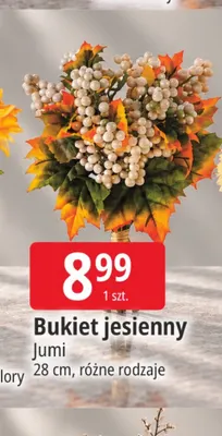 Bukiet jesienny Jumi promocja w Leclerc