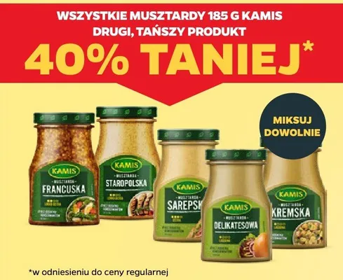 Musztardy 185g promocja w Netto