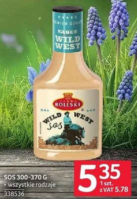 Sos Wild West Roleski 300-370 g promocja w Selgros
