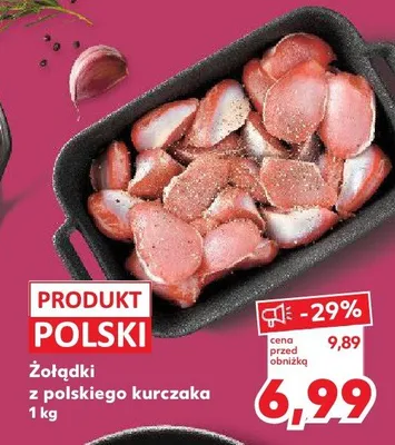 Żołądki z polskiego kurczaka promocja w Kaufland