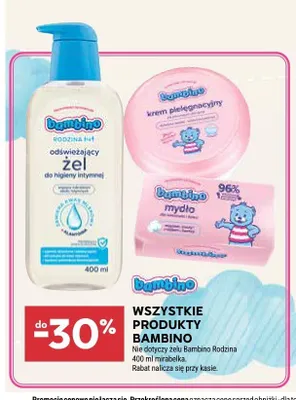 Produkty Bambino promocja w Stokrotka