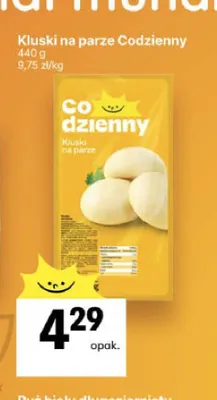 Kluski na parze Codzienny promocja w Delikatesy Centrum