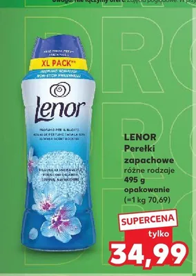 Perełki zapachowe Lenor promocja w Kaufland