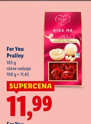 Praliny różne rodzaje promocja w Lidl
