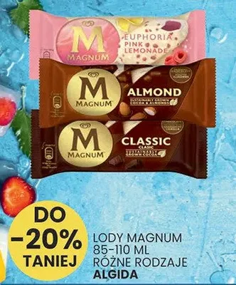 Lody Euphoria Pink Raspberry Magnum promocja w Wafelek