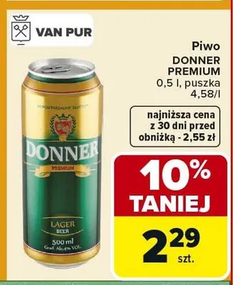 Piwo Premium promocja w Carrefour