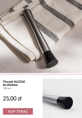 Tłuczek do drinków Alcole promocja w Homla