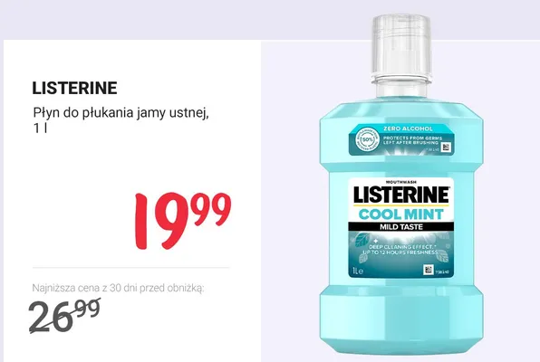 Płyn do płukania jamy ustnej promocja w Rossmann