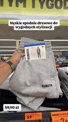 Spodnie dresowe męskie s-2xl promocja w Biedronka