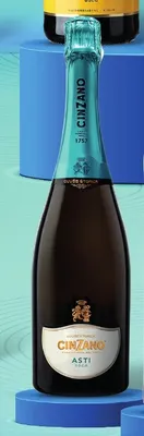 Wino musujące Cinzano Asti DOCG promocja w Żabka