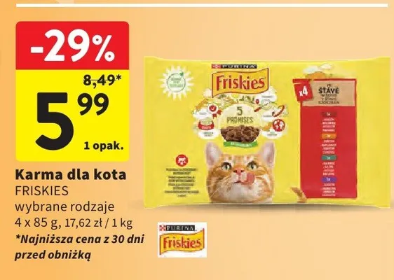 Karma wybrane rodzaje promocja w Intermarche