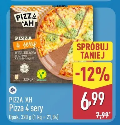 Pizza 4 sery promocja w Aldi