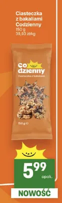 Ciasteczka z bakaliami Codzienny promocja w Delikatesy Centrum