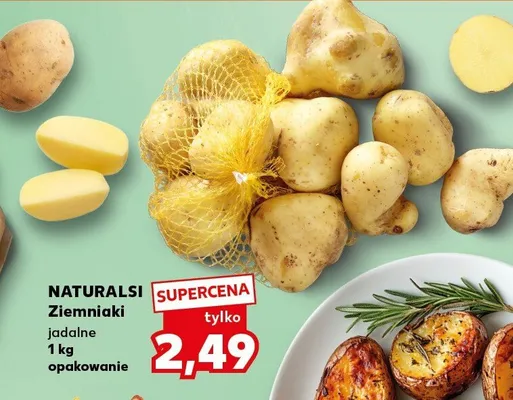 Ziemniaki naturalsi jadalne promocja w Kaufland