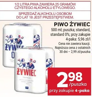 Piwo Żywiec promocja w Stokrotka