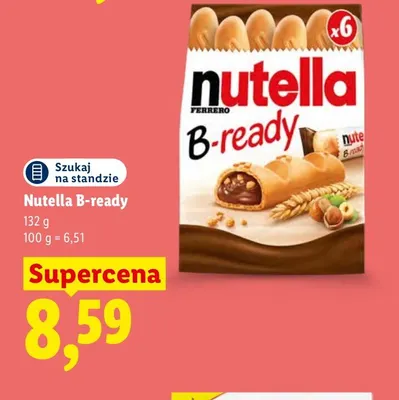 Nutella B-ready promocja w Lidl