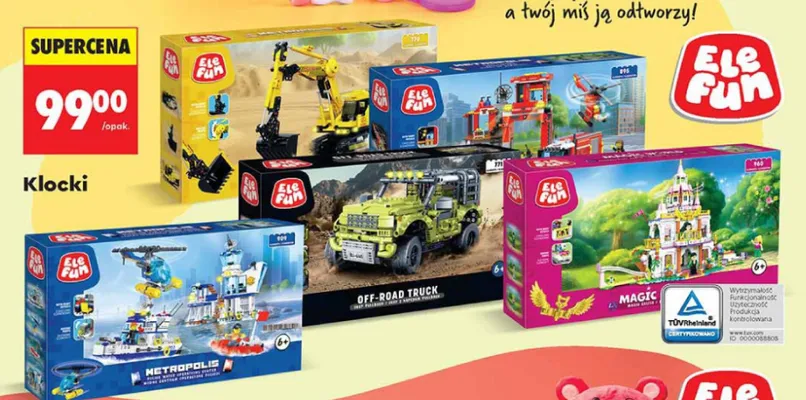 Klocki Ele Fun Magic promocja w Biedronka