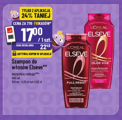 Szampon do włosów Elseve Full Resist promocja w POLOmarket