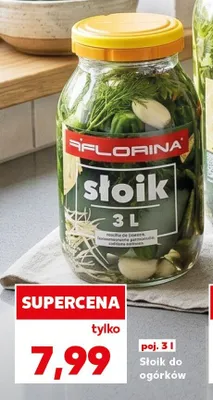 Słoik do ogórków Florina 3 l promocja w Kaufland