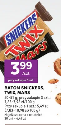 Baton Mars promocja w Stokrotka