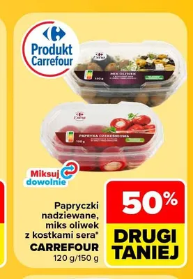Papryczki nadziewane Carrefour promocja w Carrefour